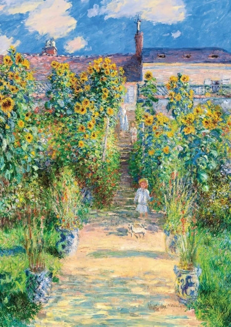 ART PUZZLE Seria Muzealna: Ogród Artysty w Vetheuil 1000 części