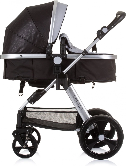 CHIPOLINO Wózek podróżny HAVANA 2w1 Obsidian