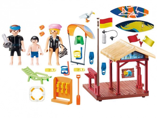 Playmobil kreatywna zabawka konstrukcyjna sporty wodne