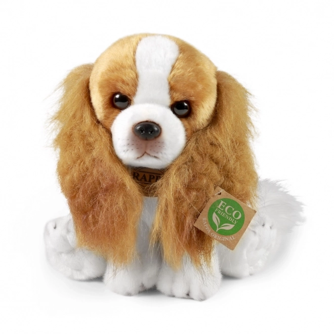 Pluszowy pies Cavalier King Charles Spaniel przyjazny dla środowiska