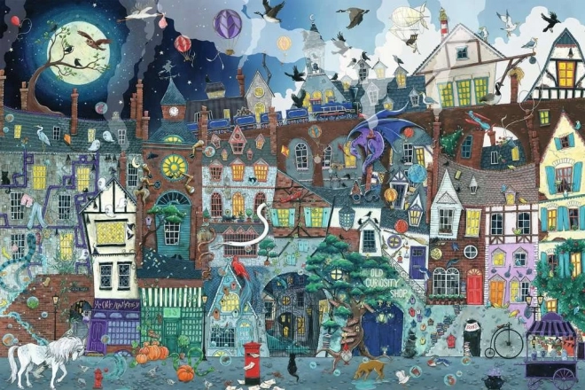 Puzzle 5000 elementów Wiktoriańska Ulica