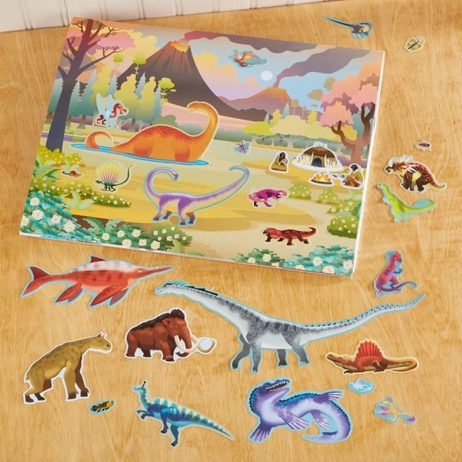 Melissa & Doug prehistoryczna zestaw naklejek wielokrotnego użytku