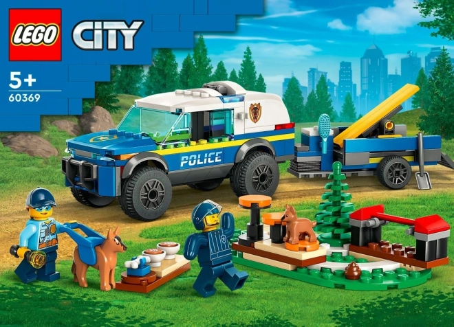 LEGO® City 60369 Mobilny plac ćwiczeń dla psów policyjnych