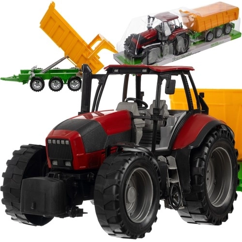 Traktor rolniczy z przyczepą 24711