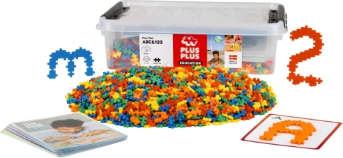 Plus-Plus box liczby i litery 2400 elementów