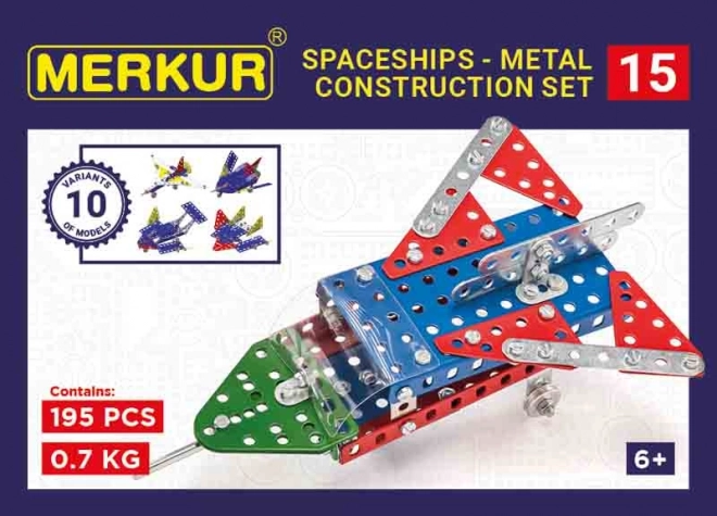 Merkur 015 Rakietoplan - 195 części