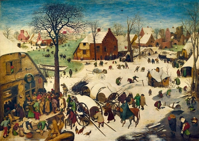 Puzzle Spis ludności w Betlejem 1000 elementów