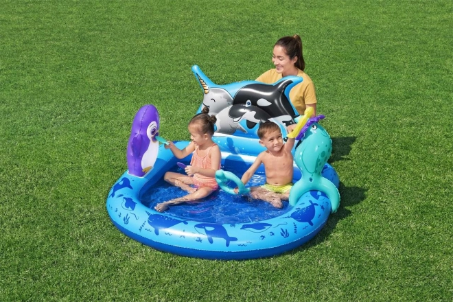 Morski plac zabaw 134x131x73cm BESTWAY