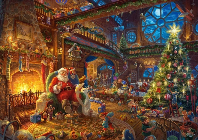 Puzzle Santowa pracownia 1000 elementów SCHMIDT