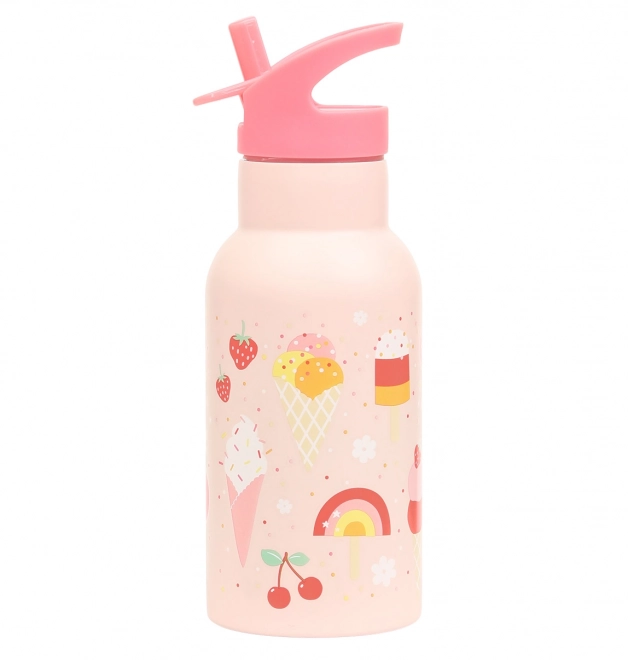 A Little Lovely Company Butelka na napoje ze stali nierdzewnej 500 ml