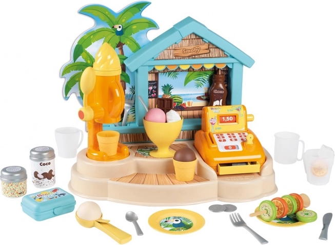 SMOBY plażowy bar z lodami i kasą