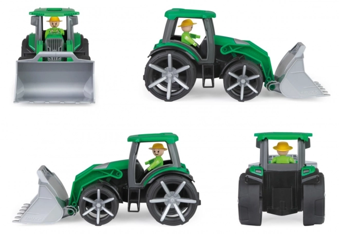Auto Truxx 2 traktor z łopatą plastikową 32cm z figurką 24m+