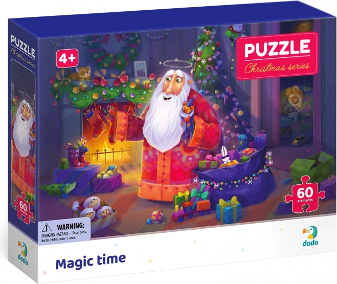 DODO puzzle Magiczny świąteczny czas 60 elementów