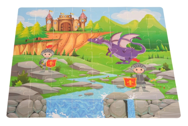 Fantastyczne sceny w puzzlach