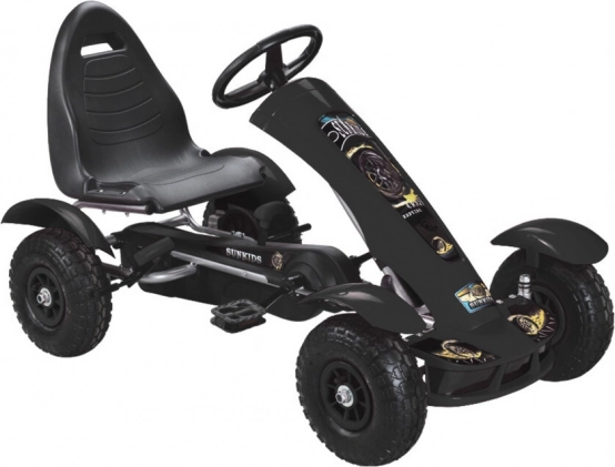 Gokart na pedały czarny