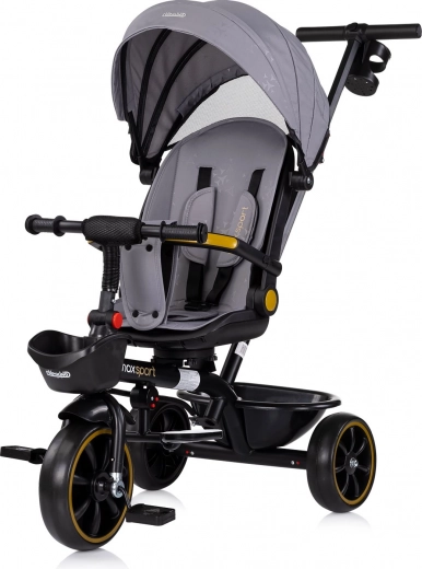 Chipolino trójkołowiek Max Sport 2w1 z odpinanym daszkiem