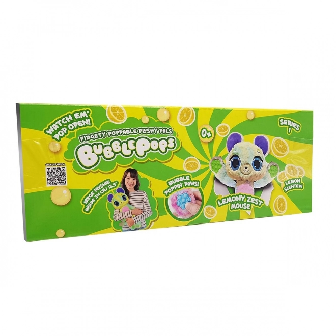 Maskotka Bubble Pops pachnąca - Mysza z cytrusową skórką