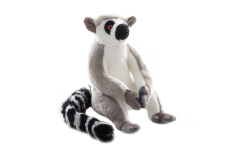 Pluszowy Lemur z Suchym Zamkiem 21 cm EKOLOGICZNY