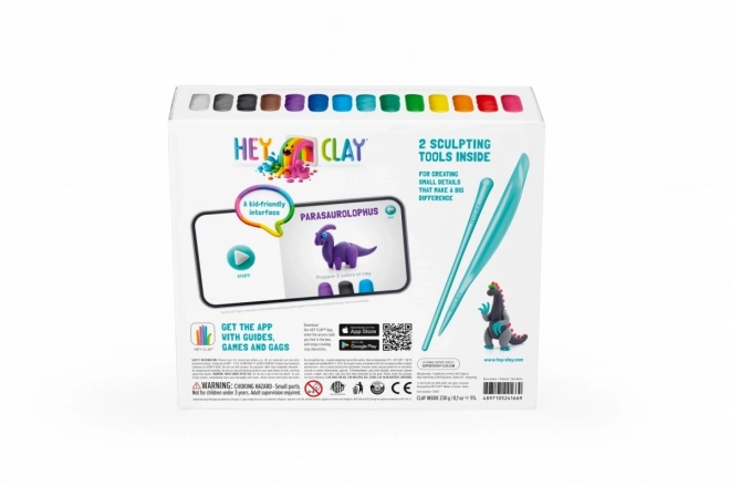 Zestaw Hey Clay Mega Dinozaury