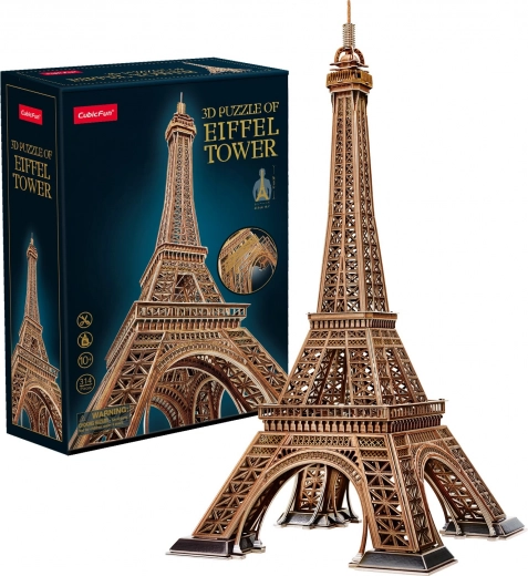 CubicFun 3D puzzle Wieża Eiffla 314 elementów