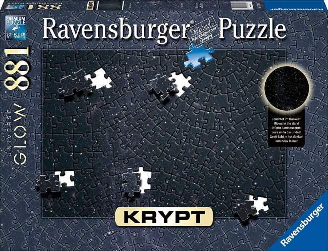 Puzzle Ravensburger Krypt Universe Glow 881 elementów