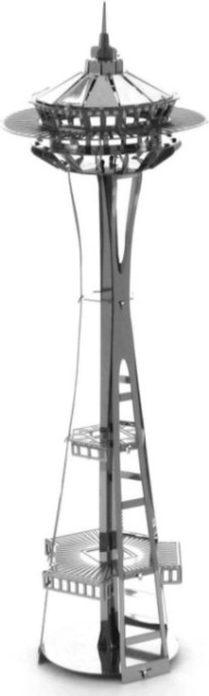 3D metalowa układanka Seattle Space Needle