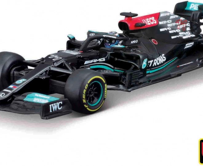 Bburago 1:43 WYŚCIG F1 - MERCEDES-AMG F1 W12 E Performance (2021) #77 (Valtteri Bottas)