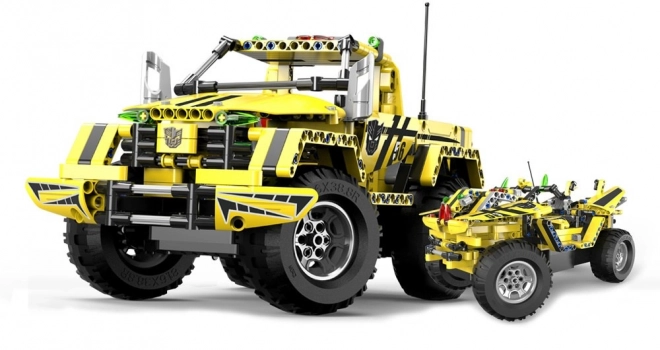Zestaw konstrukcyjny JEEP WRANGLER zdalnie sterowany, kompatybilny z LEGO, 531 elementów
