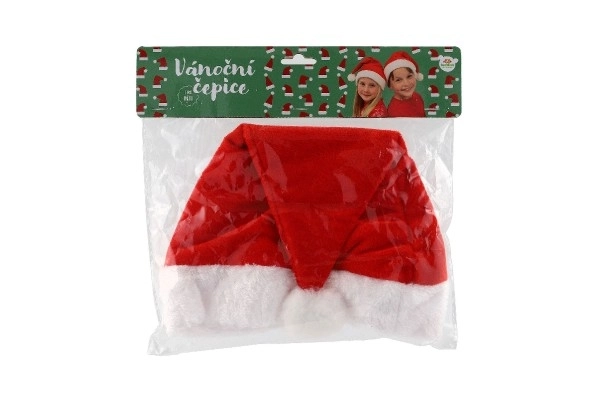 Czapka świąteczna dziecięca materiał średnica 25 cm na karcie karnawałowej