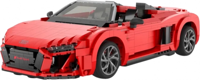 Konstrukcyjny zestaw Auto RC 1:14 Audi R8 Spyder 1440 elementów