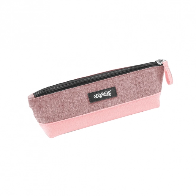 Etui na przybory do pisania pastelowy róż OXYBAG