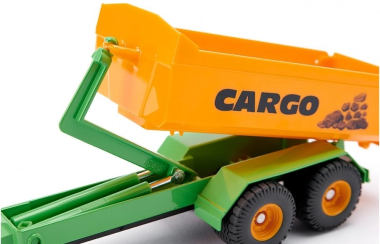 Mechanizm hakowy i wywrotka dla realistycznego załadunku