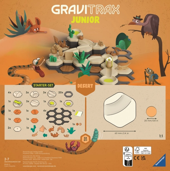 Ravensburger GraviTrax Junior Zestaw Startowy Pustynia