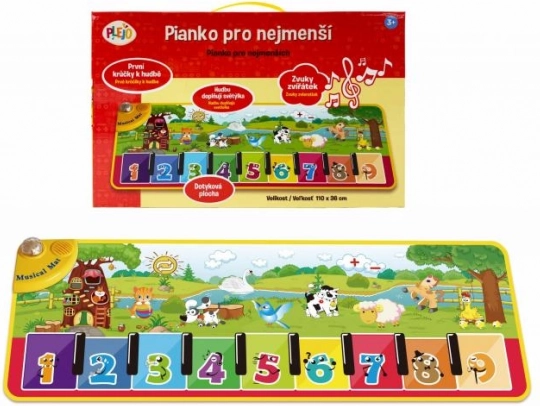 Plejo podłogowe pianinko dla dzieci