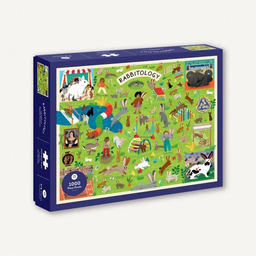 Puzzle Królikologia 1000 elementów od Chronicle Books