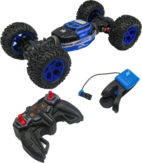 RC auto ze sterowaniem gestami 2,4 GHz – terenowy kaskaderski pojazd ze światłami