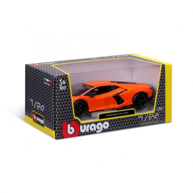 Bburago 1:24 Plus - Lamborghini Revuelto - Pomarańczowy