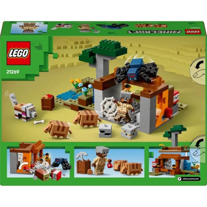 Lego Minecraft Ekspedycja do opancerzonej kopalni