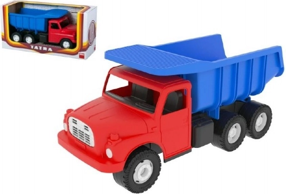 Dino Tatra 148 wywrotka 30 cm – Niebiesko-czerwony