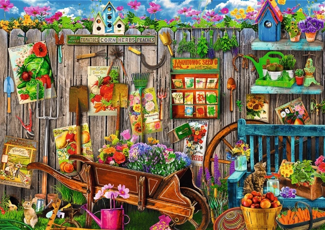Puzzle TREFL Ogrodnictwo podwójne opakowanie 500 elementów