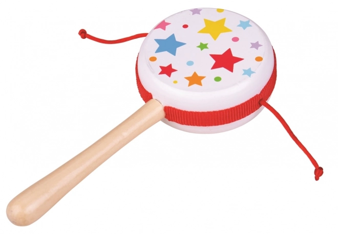Bigjigs Toys Drewniany obrotowy bębenek gwiazdki 1 szt.