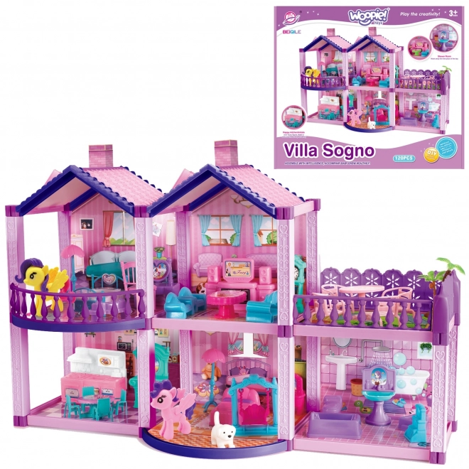 Domek dla lalek PONY FANTASY VILLA