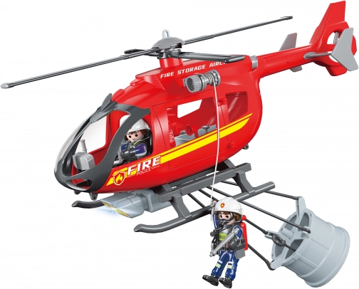 Helikopter strażacki z efektami 38 cm