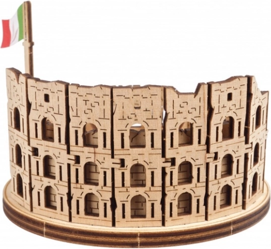 Ugears 3D drewniane mechaniczne puzzle Koloseum