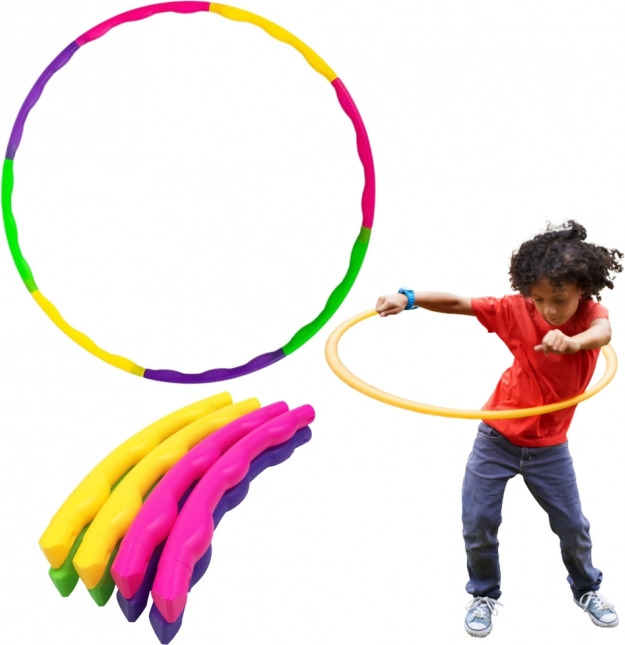 Hula Hop masujący 50 cm, 7 części