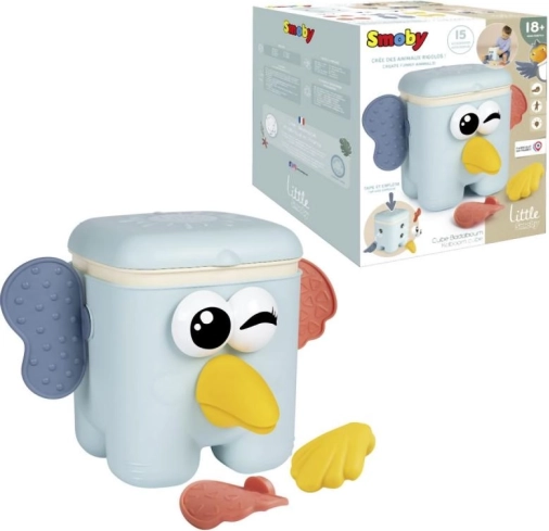 Zabawna kostka dla dzieci Little Smoby ze zwierzątkami