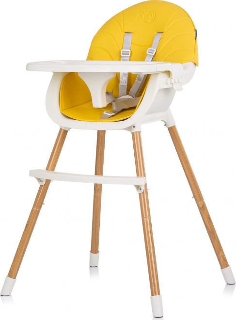 Dziecięce krzesełko do karmienia 2w1 Rio Mango CHIPOLINO