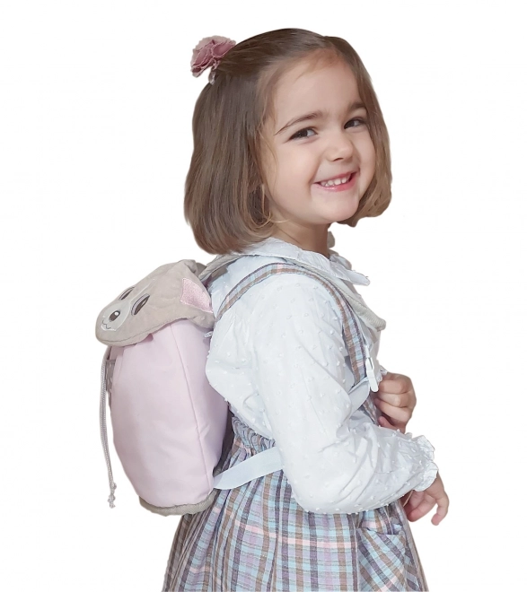 DeCuevas 86043 Mój pierwszy wózek dla lalek z plecakiem DIDI 2021 - 56 cm
