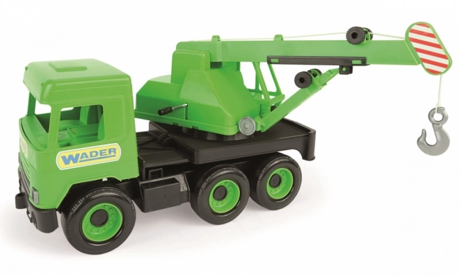 Wader Zielony Dźwig Średnia Ciężarówka 38 cm w kartonowym pudełku