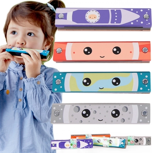 Drewniana harmonijka Classic World dla dzieci